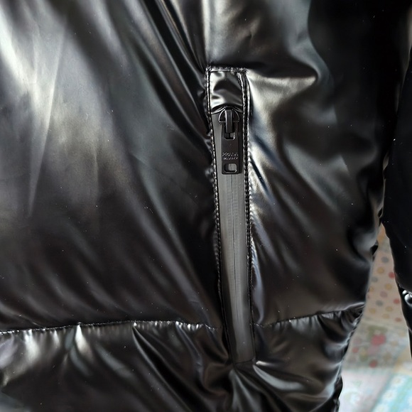 Prada Black Glossy Down Jacket - Picture 3 of 13
